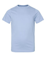 LAT Youth Fine Jersey Tee. 6101 - Light Blue