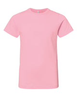 LAT Youth Fine Jersey Tee. 6101 - Pink