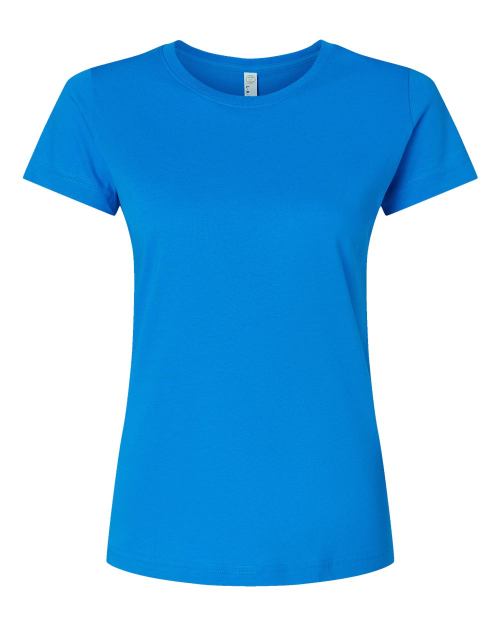 LAT Women's Fine Jersey Tee. 3516 - Cobalt