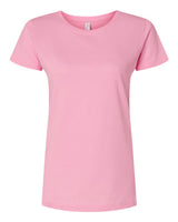 LAT Women's Fine Jersey Tee. 3516 - Pink
