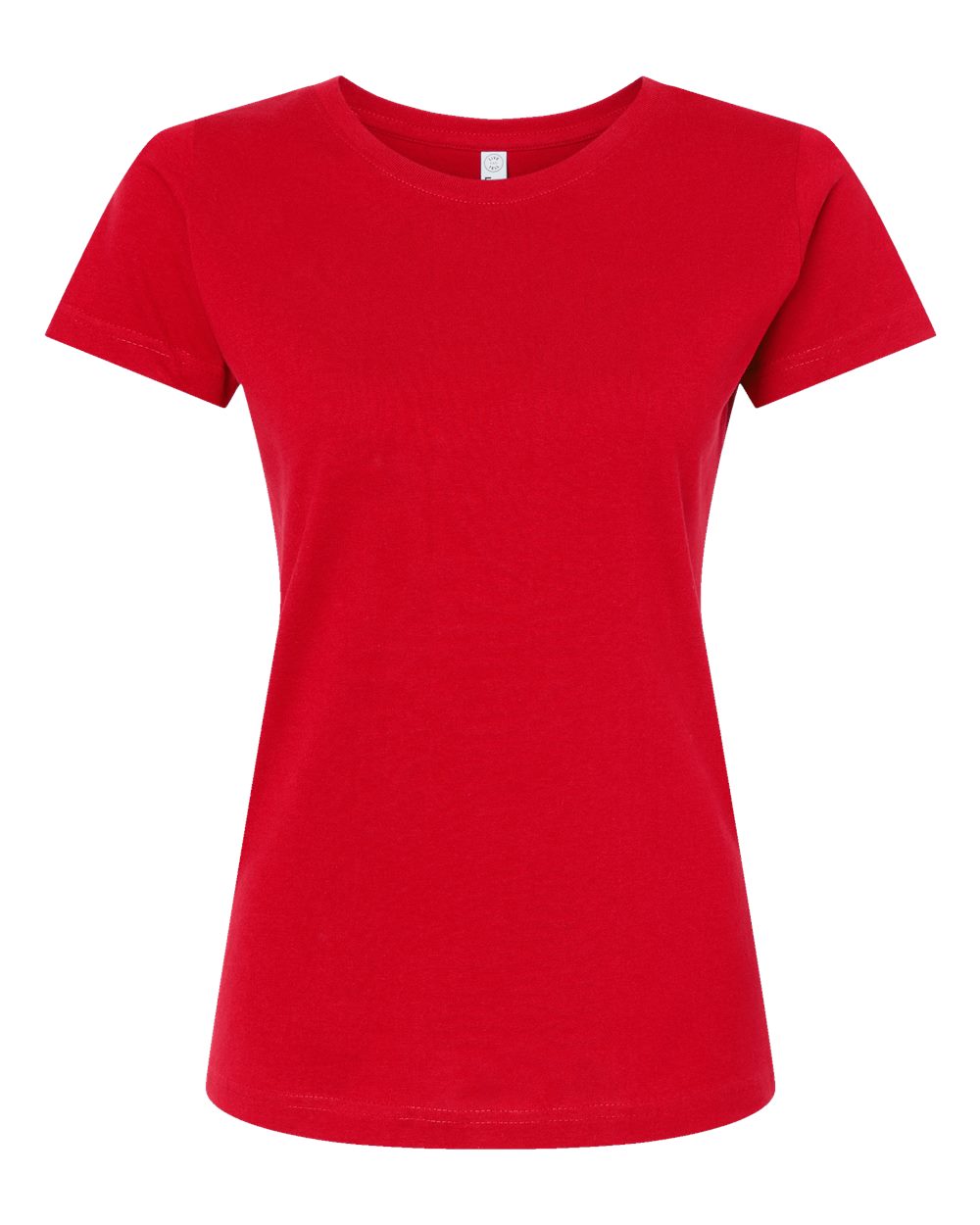 LAT Women's Fine Jersey Tee. 3516 - Red