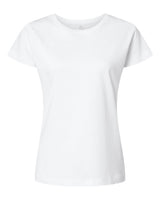 LAT Women's Fine Jersey Tee. 3516 - White