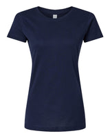 LAT Women's Fine Jersey Tee. 3516 - Navy