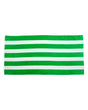 Carmel Towel Company Cabana Stripe Velour Beach Towel. C3060S - Kelly