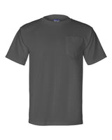Bayside Unisex Union-Made Pocket T-Shirt. 3015 - Charcoal