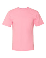 Bayside Unisex USA-Made Midweight T-Shirt. 5040 - Pink