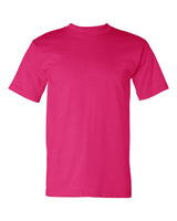 Bayside Unisex USA-Made Heavyweight T-Shirt. 5100 - Bright Pink