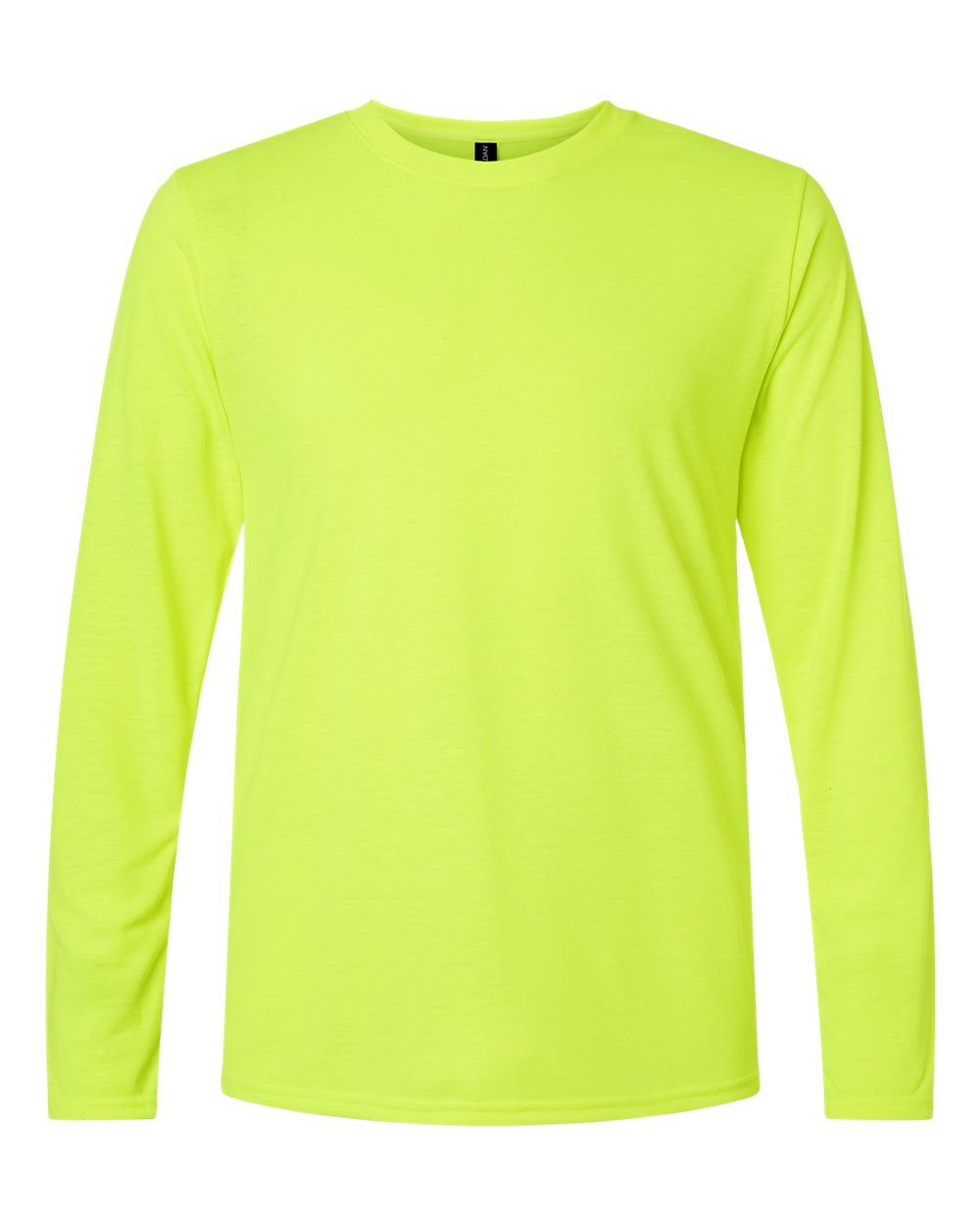 Gildan Unisex Performance® Long Sleeve T-Shirt. 42400 - Safety Green