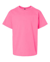 Gildan Youth Ultra Cotton® T-Shirt. 2000B - Safety Pink