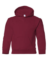 Gildan Youth Heavy Blend™ Hooded Sweatshirt. 18500B - Cardinal Red