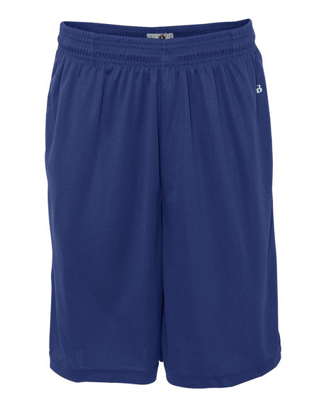 Badger Men's B-Core 10" Shorts with Pockets. 4119 - Royal