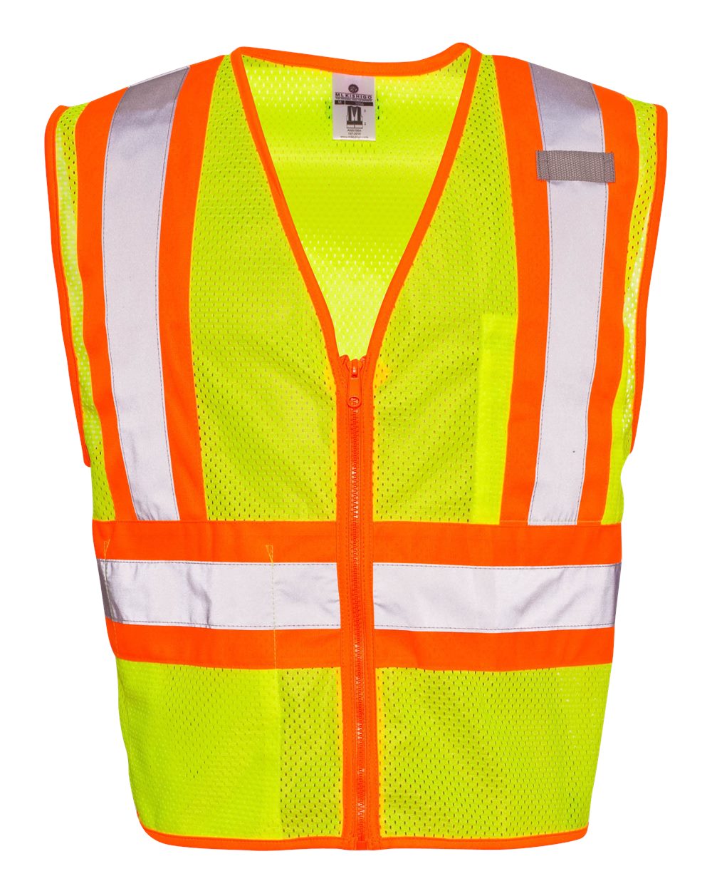 Kishigo Unisex Ultra-Cool™ Contrasting Mesh Vest. 1055-1056 - Lime
