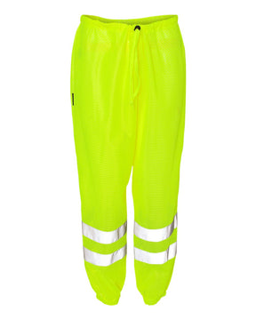 Kishigo Unisex Ultra-Cool™ Mesh Pants. 3107-3108 - Lime