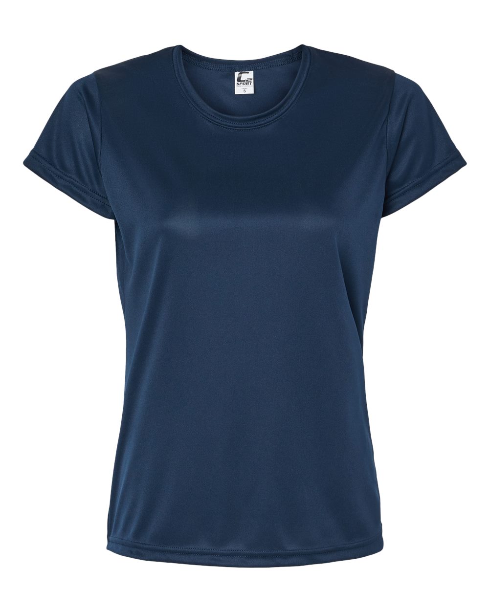 C2 Sport Women’s Performance T-Shirt. 5600 - Navy