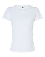 C2 Sport Women’s Performance T-Shirt. 5600 - White