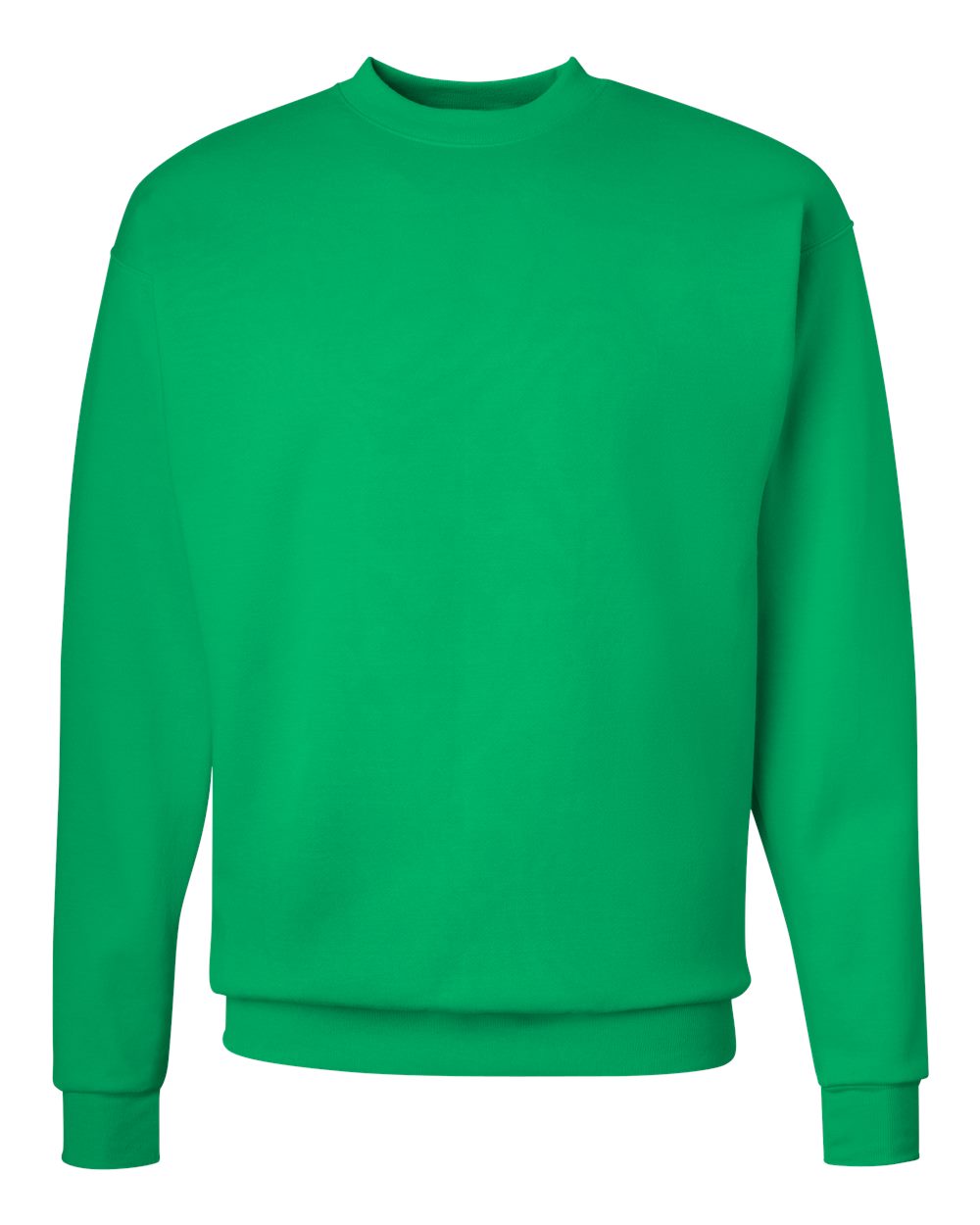 Hanes Unisex EcoSmart® Crewneck Sweatshirt. P160 - Kelly Green
