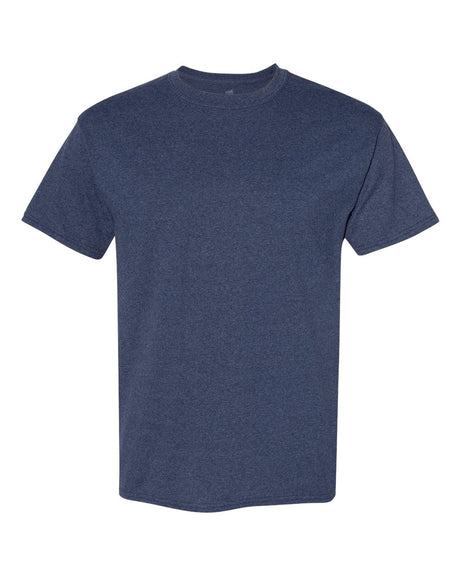 Hanes Unisex EcoSmart® T-Shirt. 5170 - Heather Navy