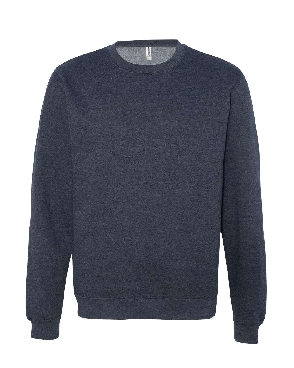 Independent Trading Co. Unisex Midweight Crewneck Sweatshirt. SS3000 - Classic Navy Heather