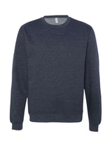 Independent Trading Co. Unisex Midweight Crewneck Sweatshirt. SS3000 - Classic Navy Heather