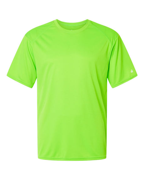 Badger Men's B-Core Sport Shoulders T-Shirt. 4120 - Lime