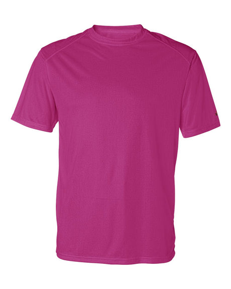 Badger Men's B-Core Sport Shoulders T-Shirt. 4120 - Hot Pink