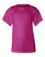 Badger Youth B-Core T-Shirt. 2120 - Hot Pink