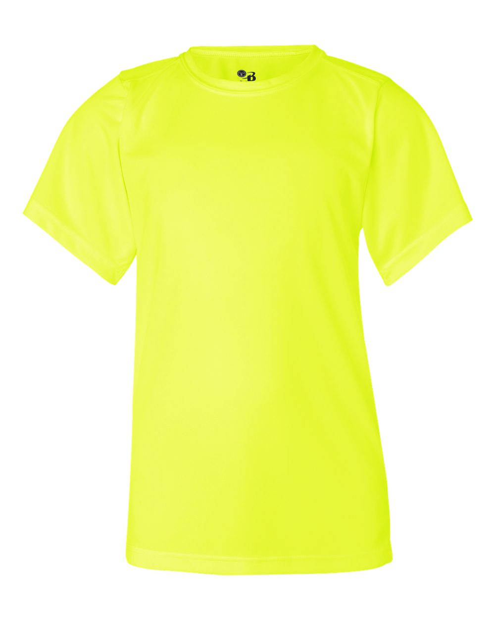 Badger Youth B-Core T-Shirt. 2120 - Safety Yellow