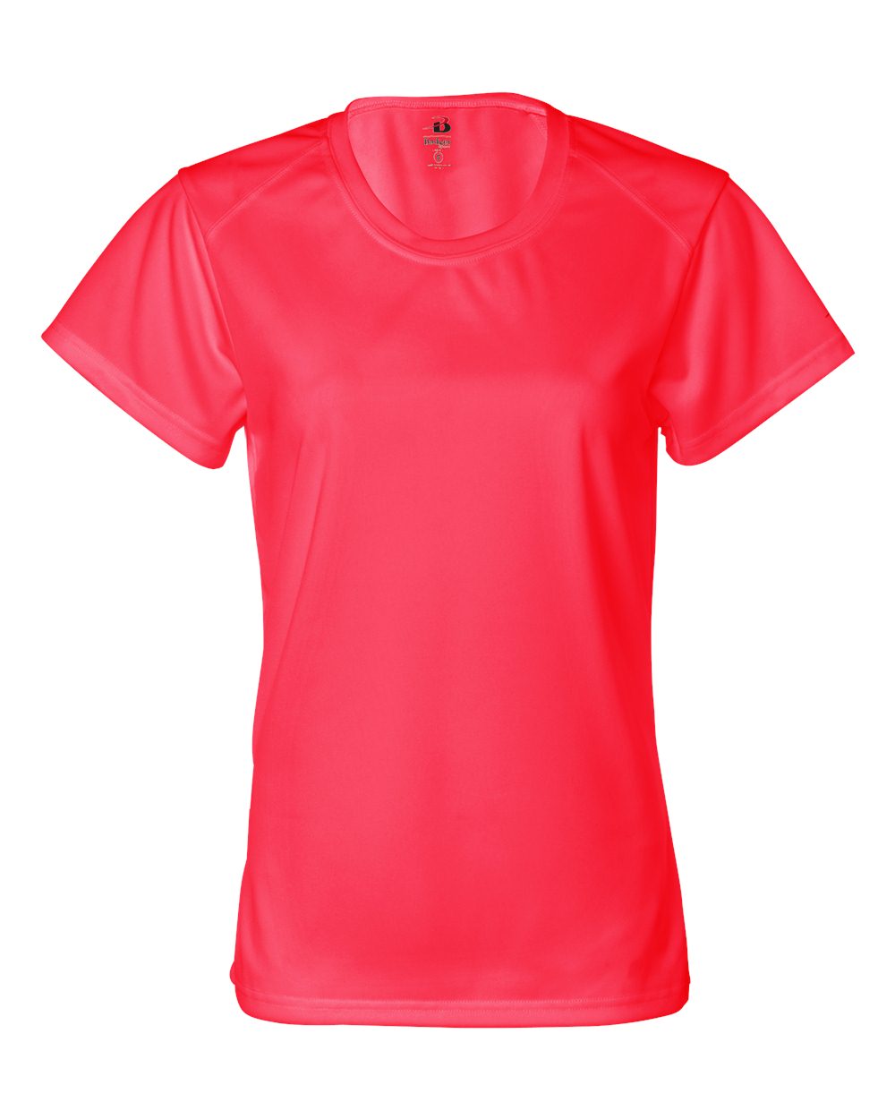 Badger Women’s B-Core T-Shirt. 4160 - Hot Coral