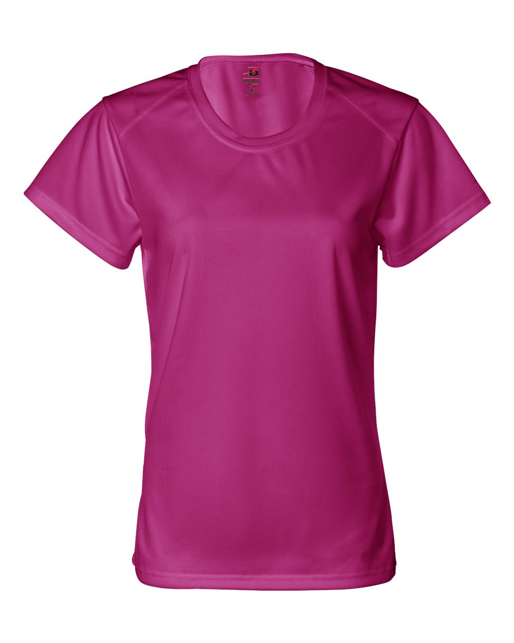 Badger Women’s B-Core T-Shirt. 4160 - Hot Pink
