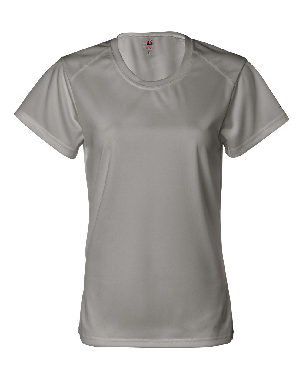 Badger Women’s B-Core T-Shirt. 4160 - Silver