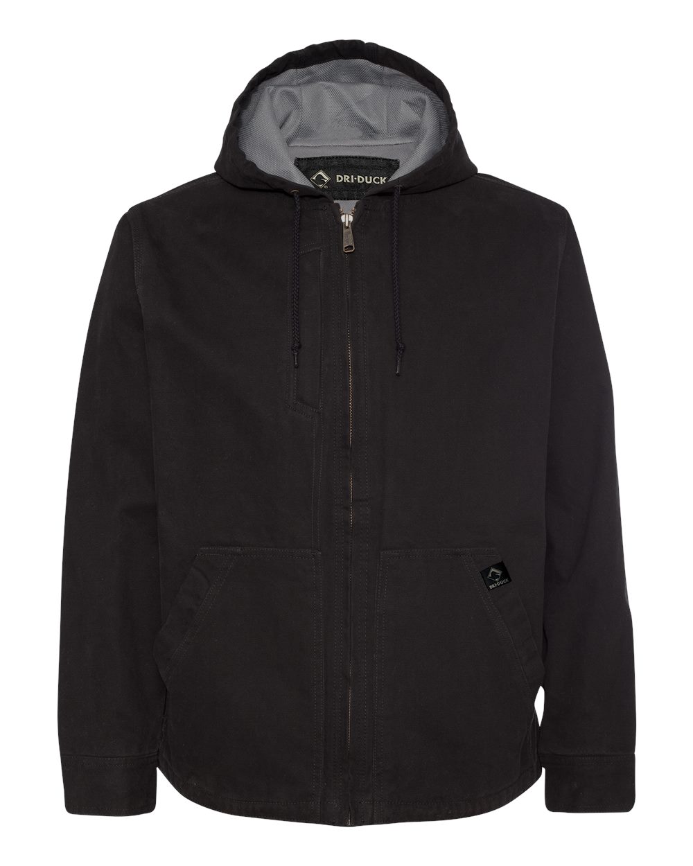 DRI DUCK Men's Laredo Boulder Cloth™ Canvas Jacket with Thermal Lining. 5090 - Black