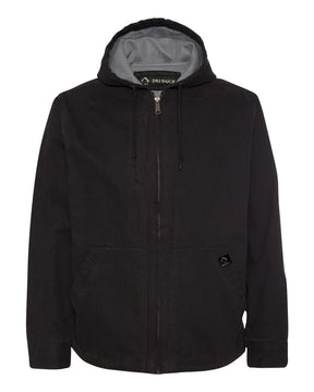 DRI DUCK Men's Laredo Boulder Cloth™ Canvas Jacket with Thermal Lining. 5090 - Black