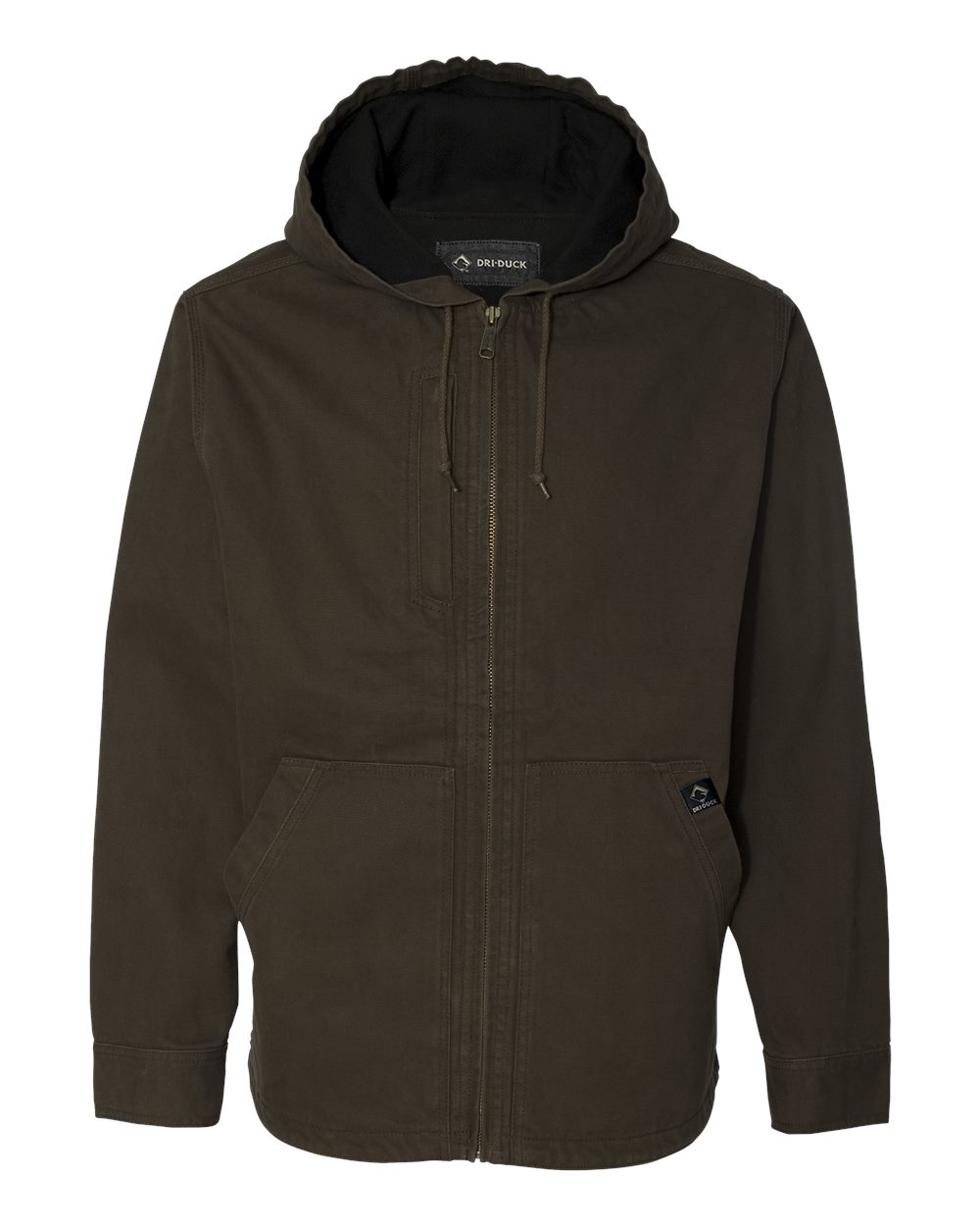 DRI DUCK Men's Laredo Boulder Cloth™ Canvas Jacket with Thermal Lining. 5090 - Tobacco