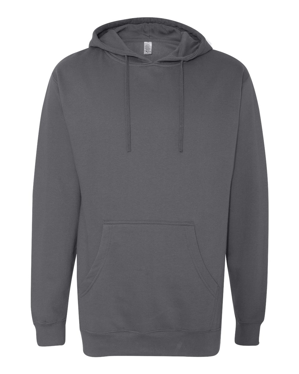 Independent Trading Co. Unisex Midweight Hooded Sweatshirt. SS4500 - Charcoal
