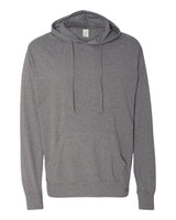 Independent Trading Co. Unisex Lightweight Hooded Pullover T-Shirt. SS150J - Gunmetal Heather