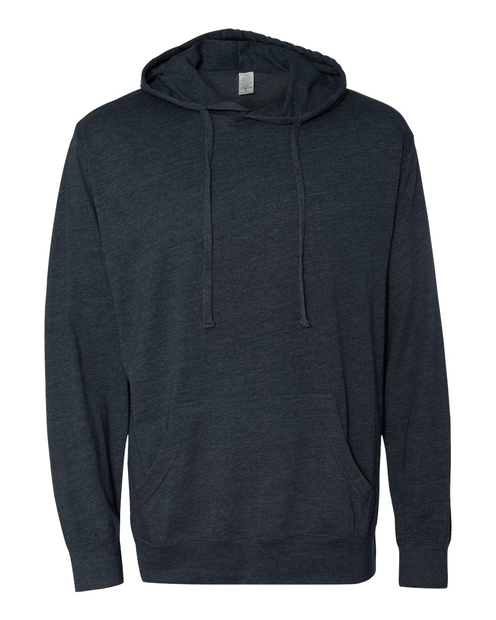 Independent Trading Co. Unisex Lightweight Hooded Pullover T-Shirt. SS150J - Classic Navy Heather