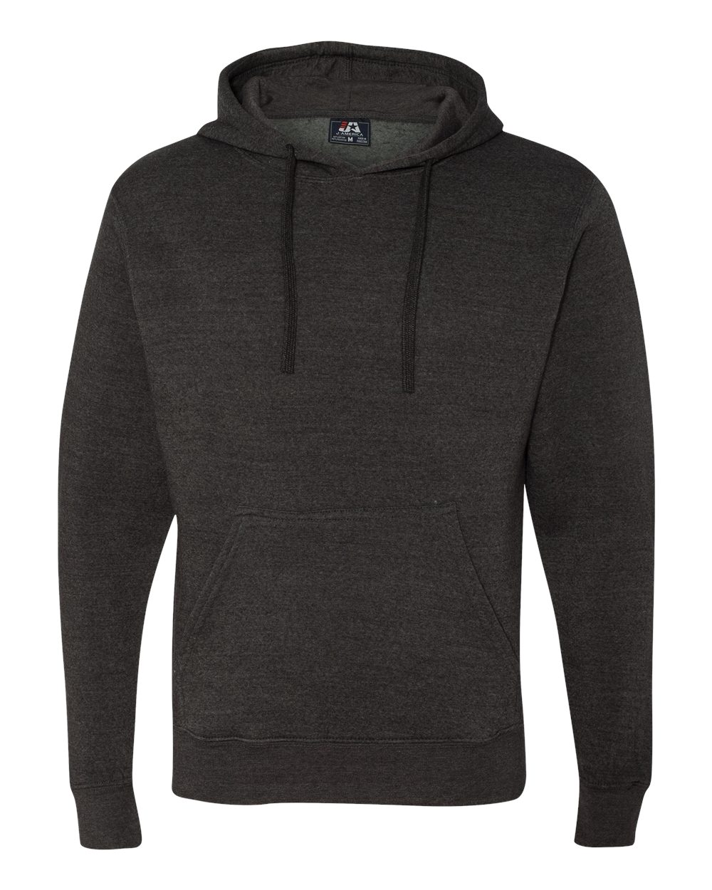 J. America Men's Cloud Fleece Hooded Sweatshirt. 8620 - Charcoal Heather