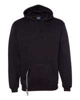 J. America Men's Tailgate Hooded Sweatshirt. 8815 - Black