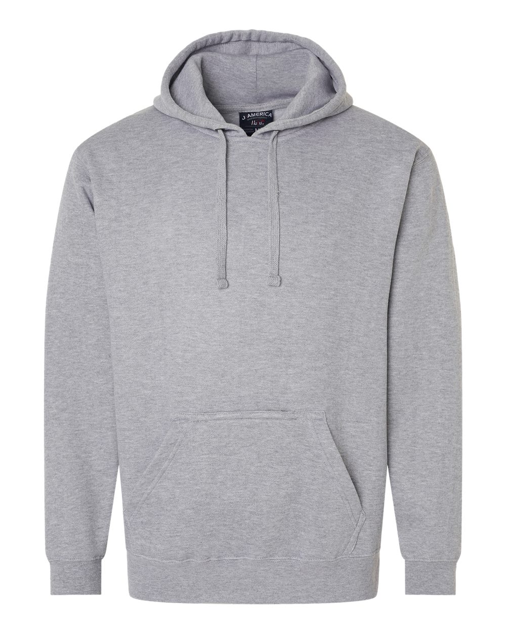 J. America Men's Tailgate Hooded Sweatshirt. 8815 - Oxford
