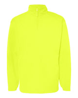 Badger Men's Performance Quarter-Zip Pullover. 1480 - Safety Yellow