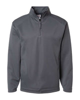Badger Men's Performance Quarter-Zip Pullover. 1480 - Graphite