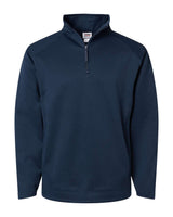 Badger Men's Performance Quarter-Zip Pullover. 1480 - Navy