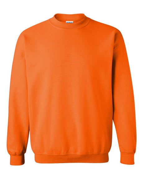 Gildan Unisex Heavy Blend™ Crewneck Sweatshirt. 18000 - Safety Orange