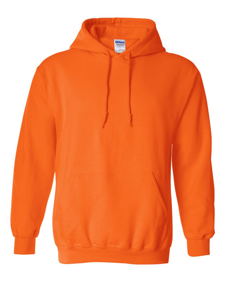 Gildan Unisex Heavy Blend™ Hooded Sweatshirt. 18500 - Safety Orange