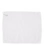 Carmel Towel Company Microfiber Golf Towel. C1518MGH - White