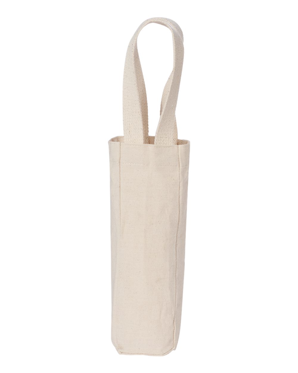 Liberty Bags Single Bottle Wine Tote. 1725 - Natural