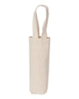 Liberty Bags Single Bottle Wine Tote. 1725 - Natural