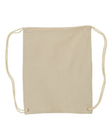 Liberty Bags Canvas Drawstring Backpack. 8875 - Natural