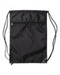 Liberty Bags Zippered Drawstring Backpack. 8888 - Black