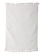 Carmel Towel Company Fringed Towel. C1118 - White
